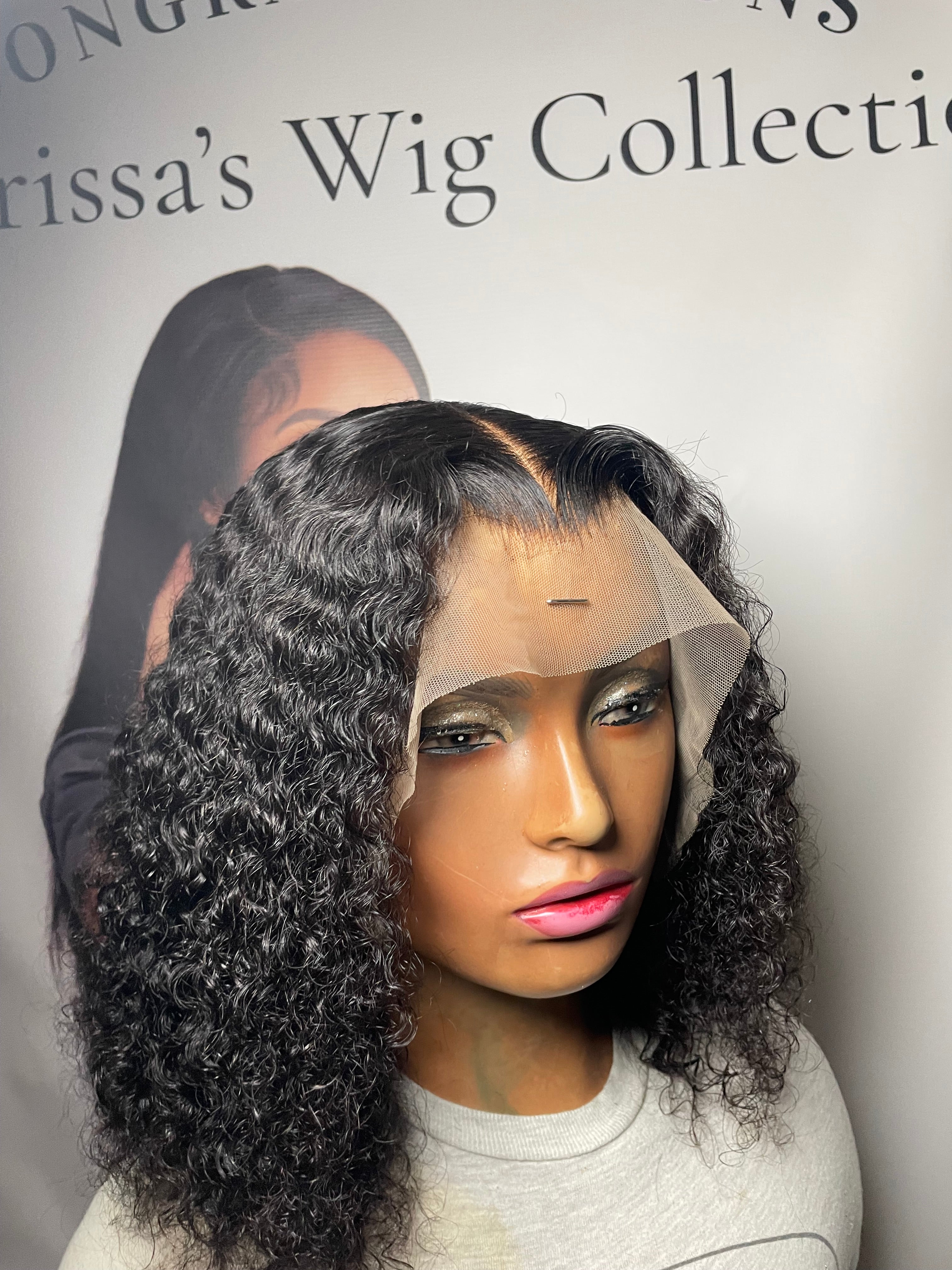 12” Premium Pixie Curly Frontal Wig(Ready To Ship)