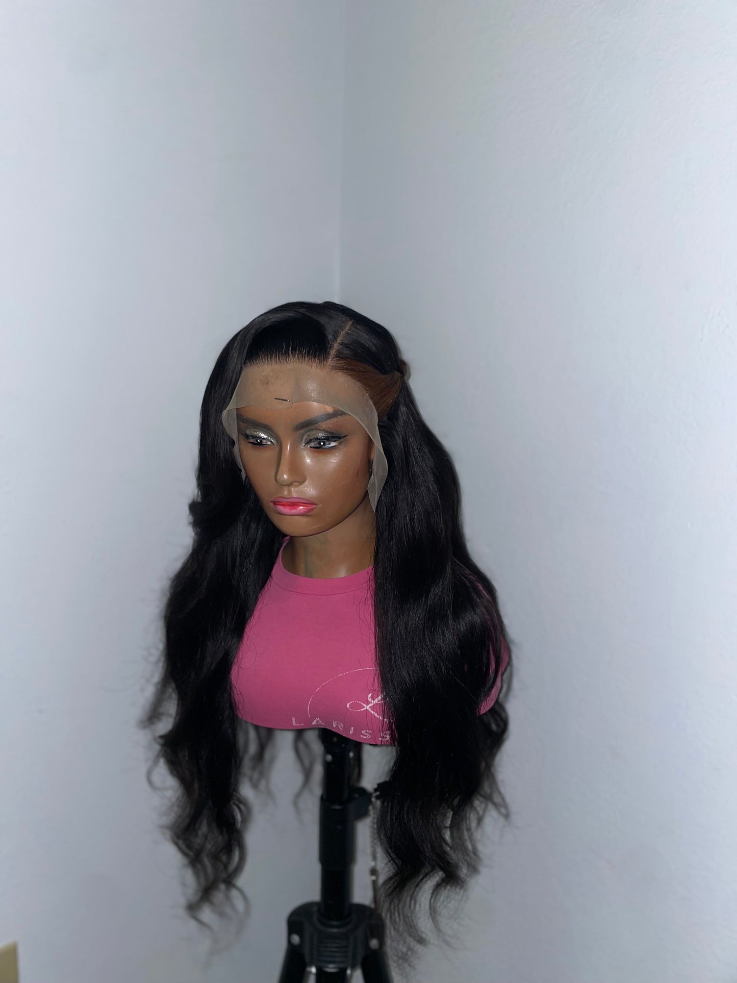 24” Bodywave Skunk Stripe Wig(Ready to Ship)