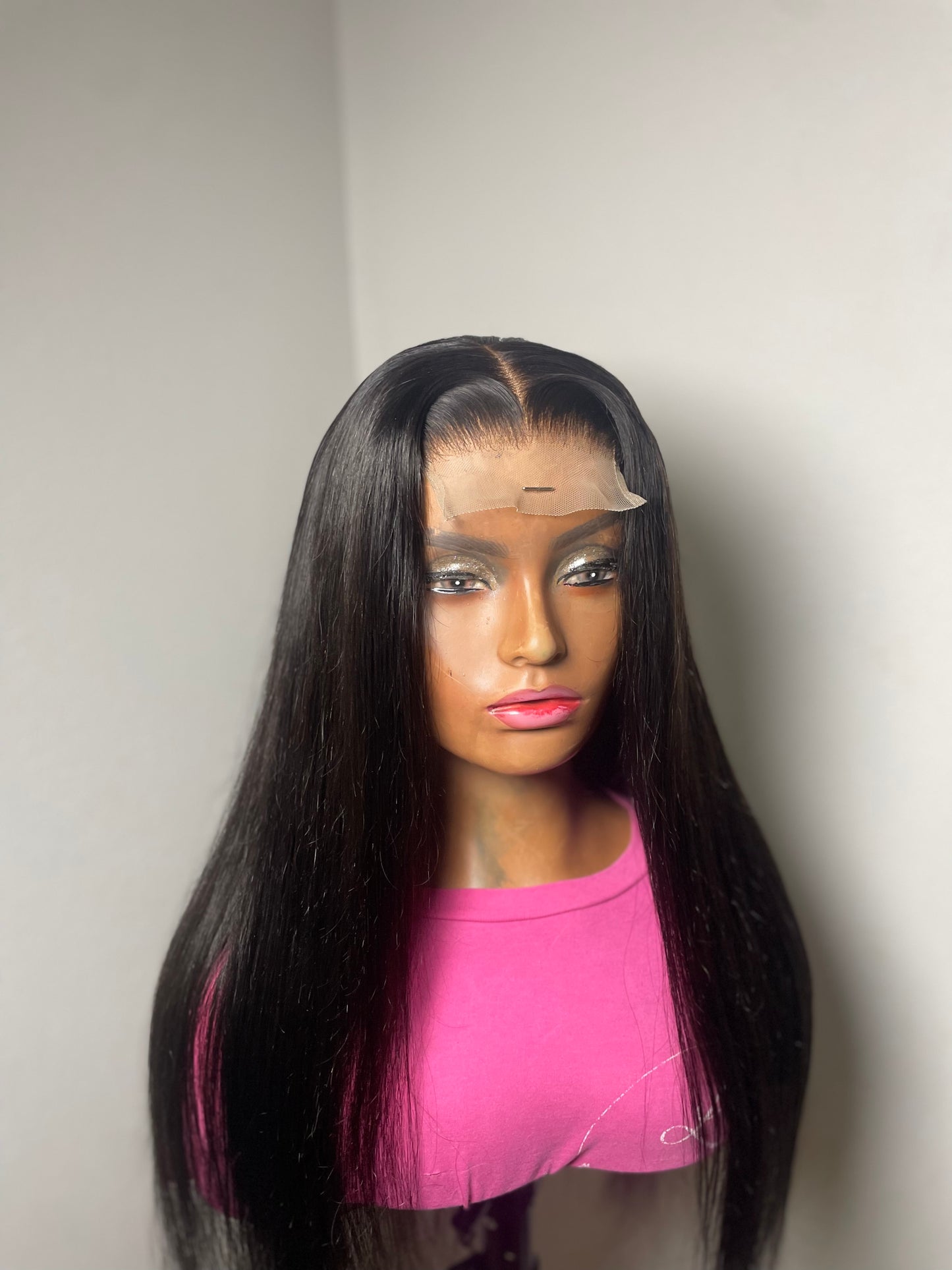 22” Straight Closure Wig(Ready to Ship)