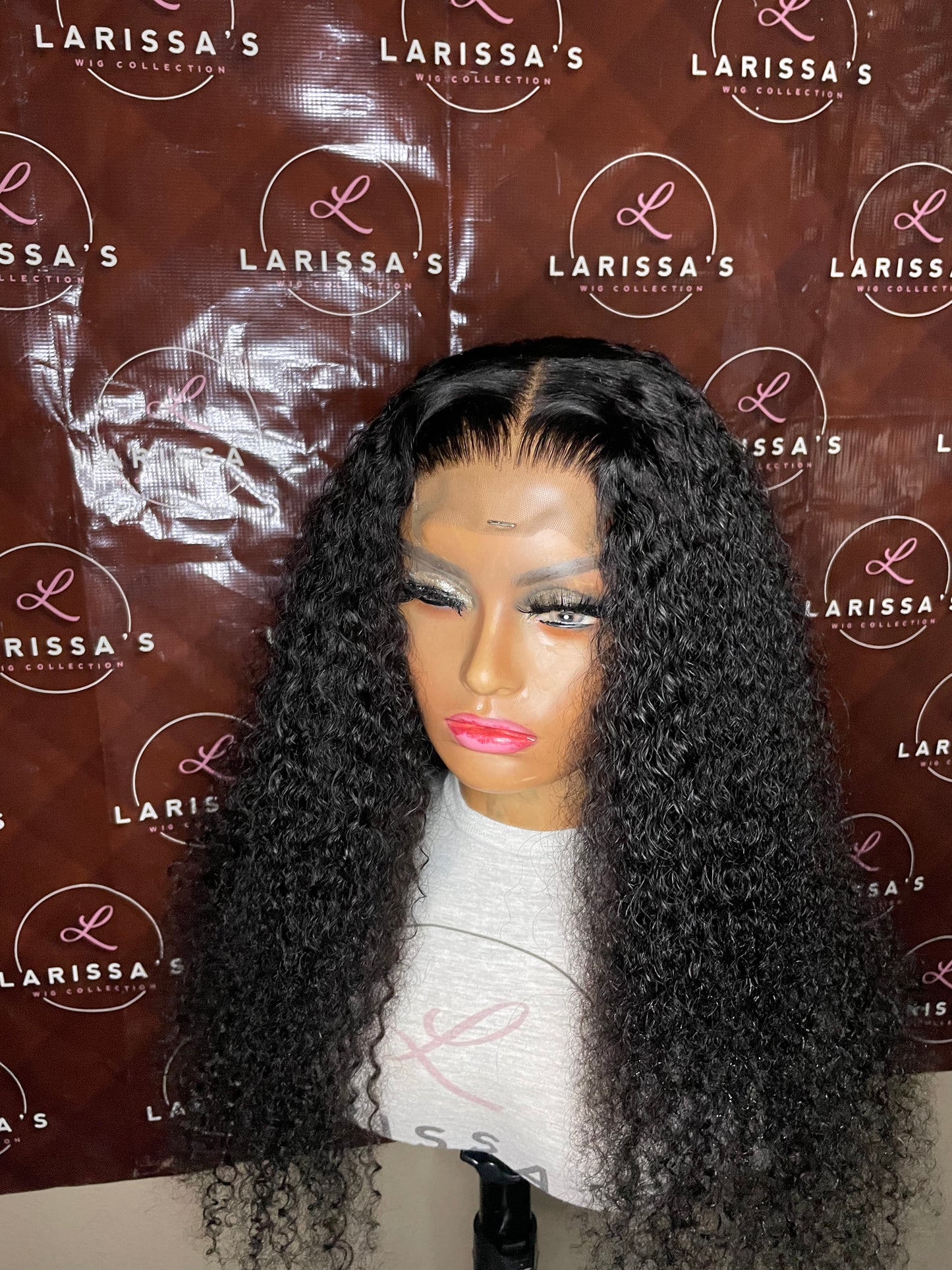 26” Kinky Curly Closure Wig(Made To Order)